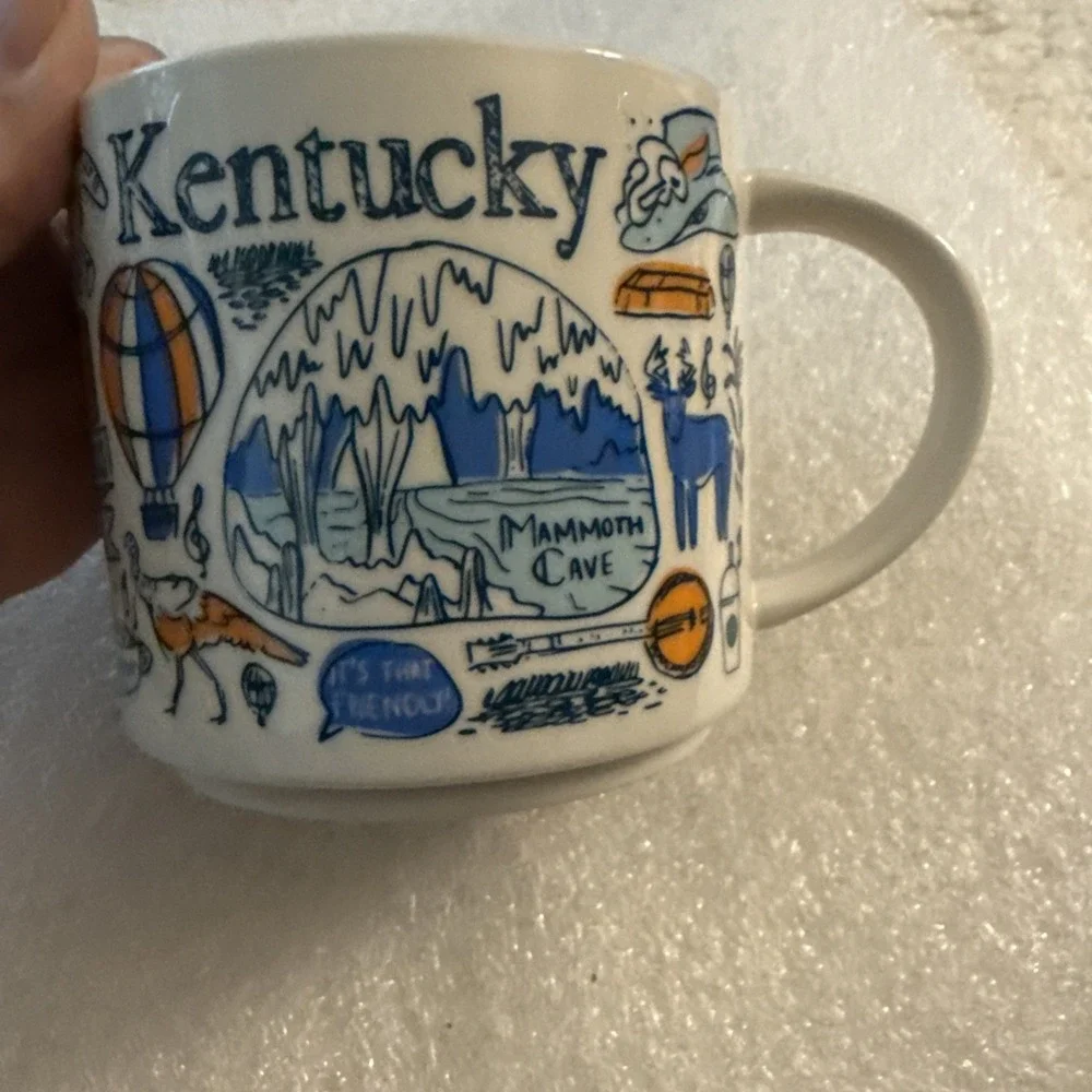 Starbucks Been There Series Kentucky Mug Blue 2018 Pre Owned